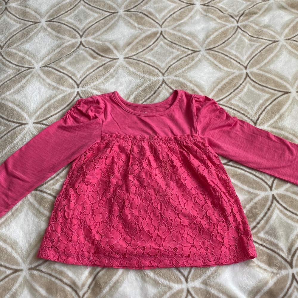 1989 Place pink blouse,size 4T, good condition,